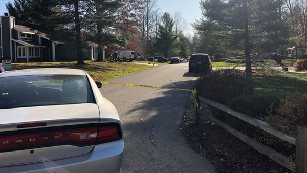 Adult female and three children out of the home. Suspect Is Shot, Killed