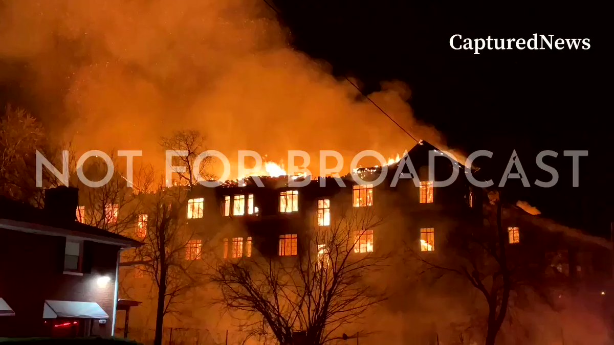 Gary, IN: Fire fighters battle massive extra alarm fire in the 2000 Block of West 5TH Avenue overnight. Multiple mutual aid companies responded for station coverage as well as assisting in scene.