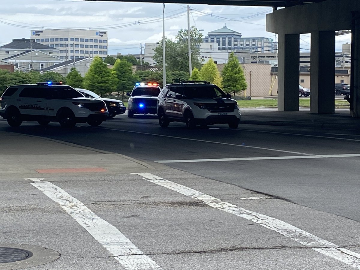 Police pursuit ends in crash at First Avenue and Division Street in Evansville. Heavy police presence in the area
