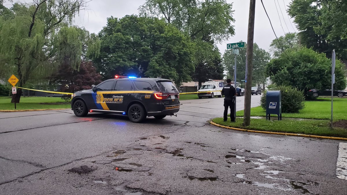 Clarksville shooting: female dead from multiple gunshot sounds. Suspect in custody. 100 block of Harrison Ave