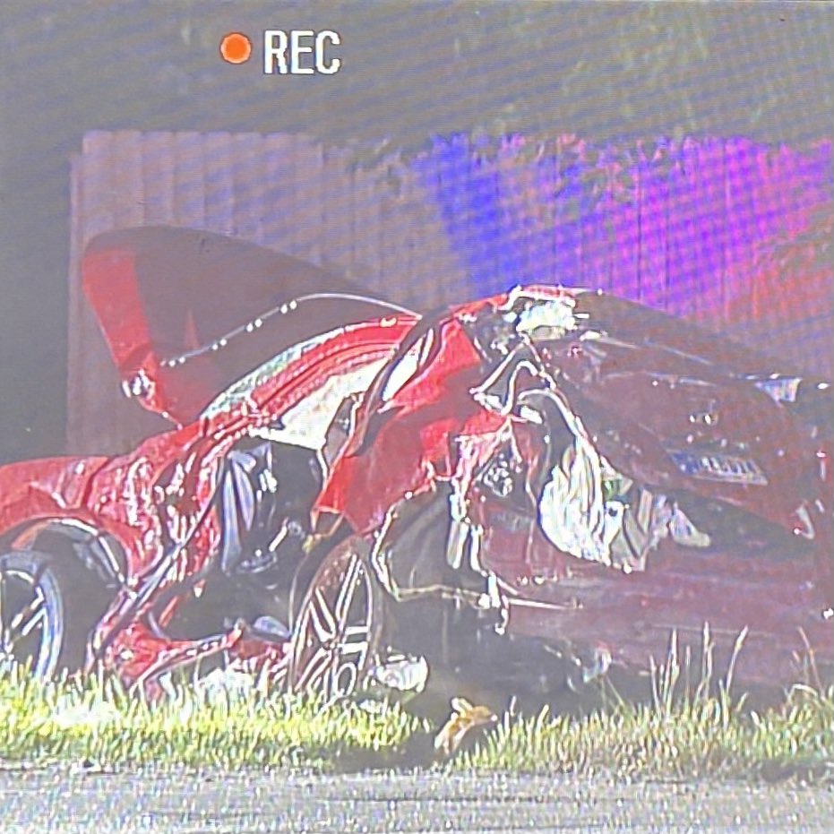 IMPD responding to an officer involved crash at the intersection of Troy Avenue & Bluff Road around 9:11 this evening. 