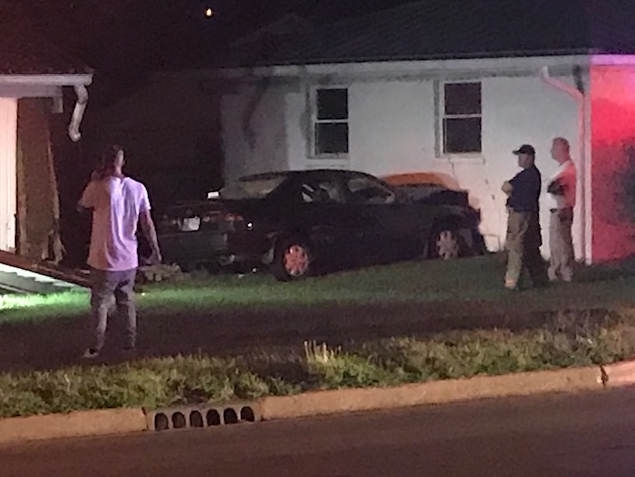 Evansville: Crews are on the scene of a car that has crashed into a house near Ruston and Morgan.