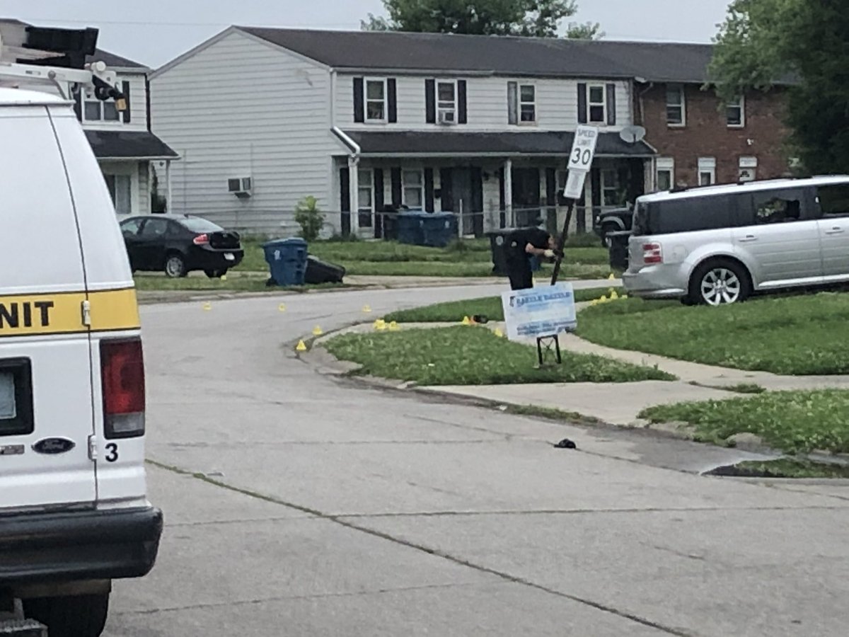 Police believe it was a shoot out and there are more than 70 evidence markers there on scene. We know that 4 makes were taking to the hospital in critical condition