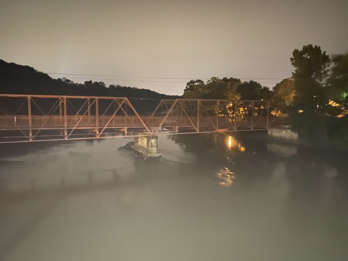 No person found after a pretty big emergency response to a call for a car in the river in South Bend. e Darden Rd. bridge near Riverside Dr. Police and fire have left the scene