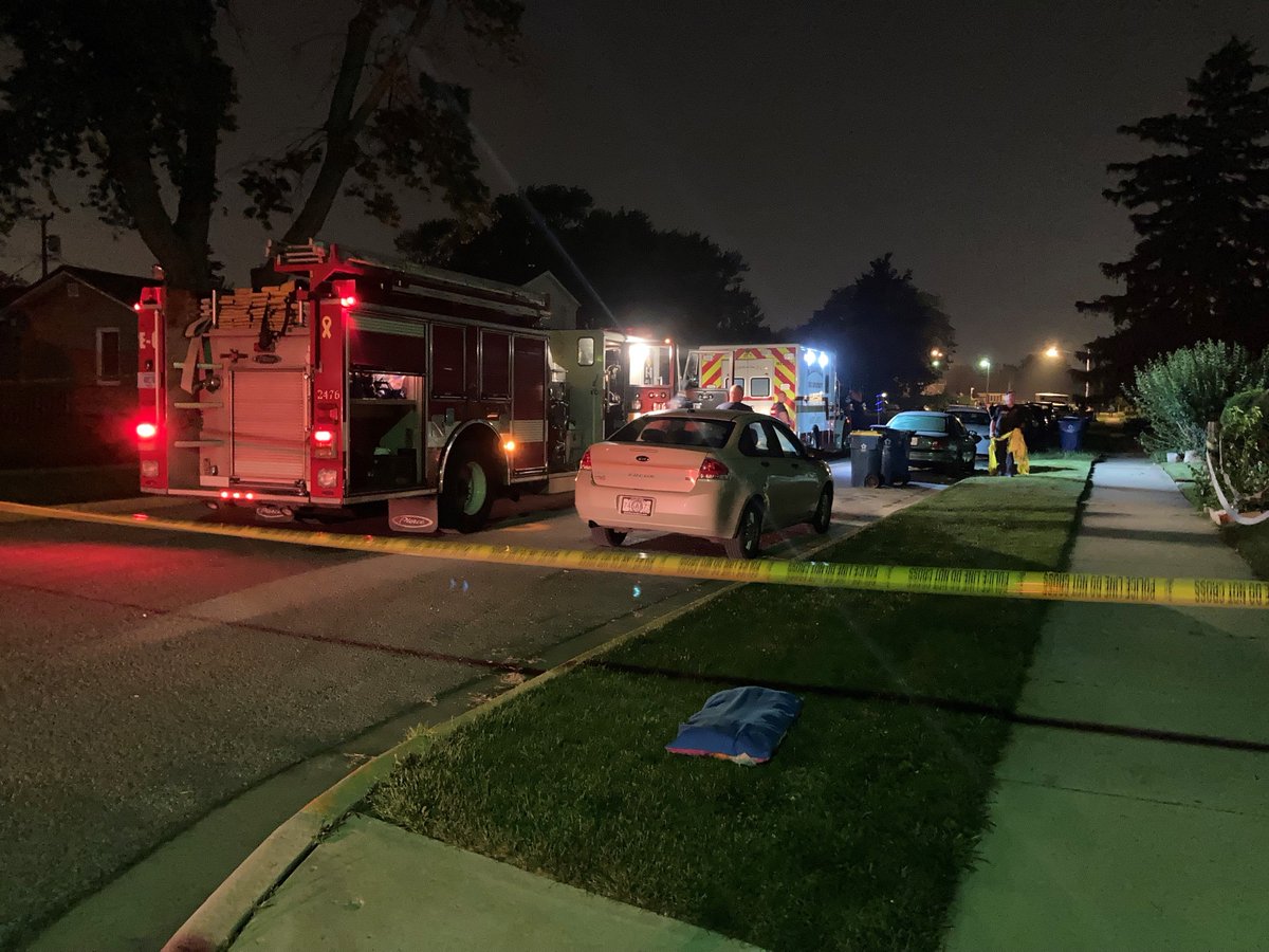 Police investigating possible shooting, two dead at scene at the 800 block of Burdette street 