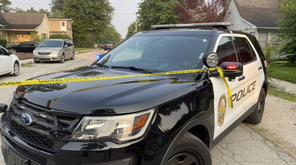 @NoblesvillePD is investigating an officer involved shooting. Police say they responded to an unknown call for police but no one was at the house. Police heard yelling and then a man and his girlfriend walked towards the house. That's when an officer shot him
