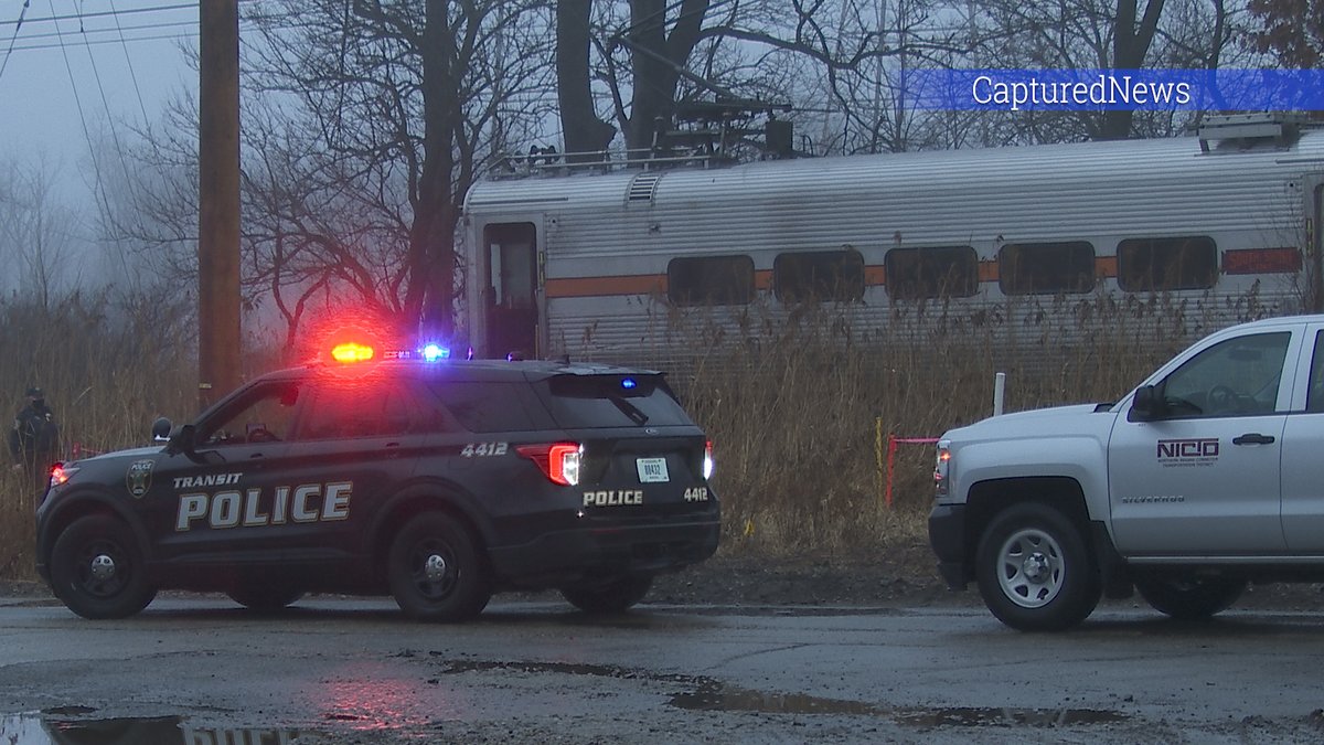 Gary, IN: South Shore train and Gary public transportation bus collide near 7TH & Dunes Highway early Monday morning. 