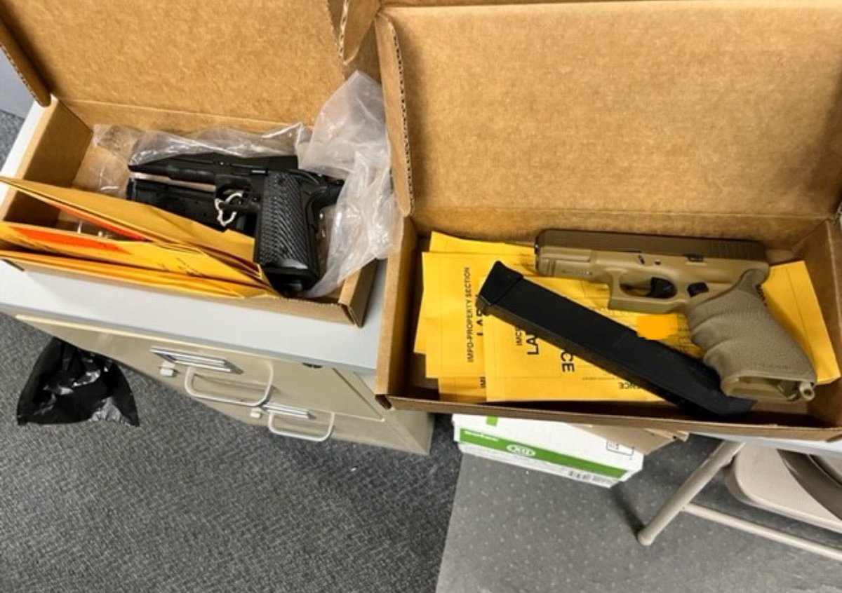 Our VCTF & VRT teams served a search warrant which resulted in seizing 38lbs of marijuana, 27lbs of THC candies, 1,354g of THC wax, 260 vape cartridges, 1,300 packages of THC infused cereal, &amp; 3 handguns. This investigation is still ongoing