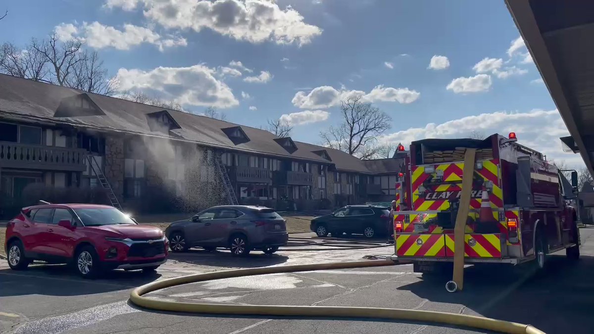 Fire crews are on scene responding to a chimney fire at Castle Point Apartments. The call came in around 3:30 pm.