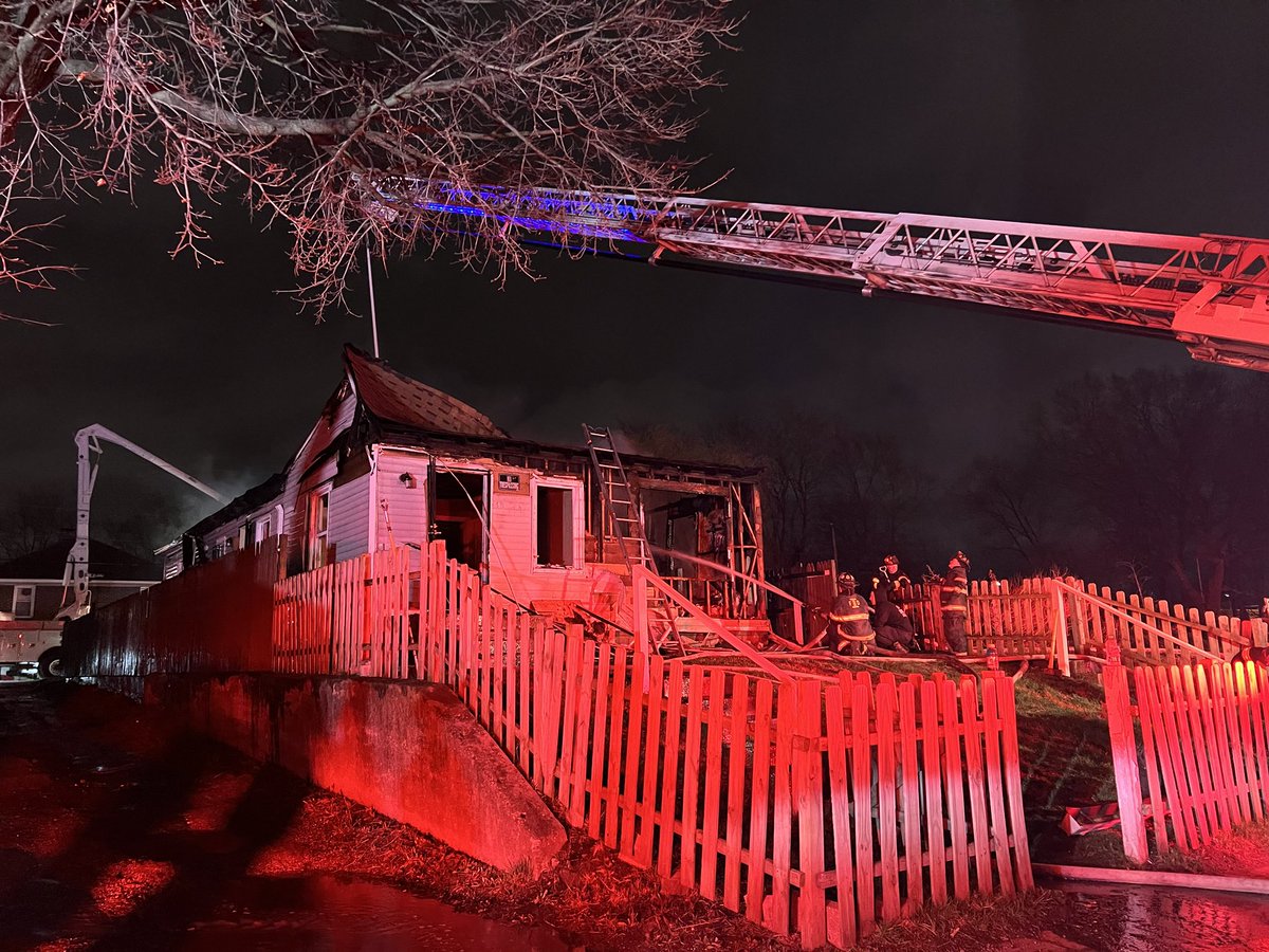 IFD firefighters find a single story vacant residence at 65 N Keystone heavily involved on arrival and command orders defensive attack only on the structure. Blaze marked under control in 25 mins. With No injuries. Under investigation