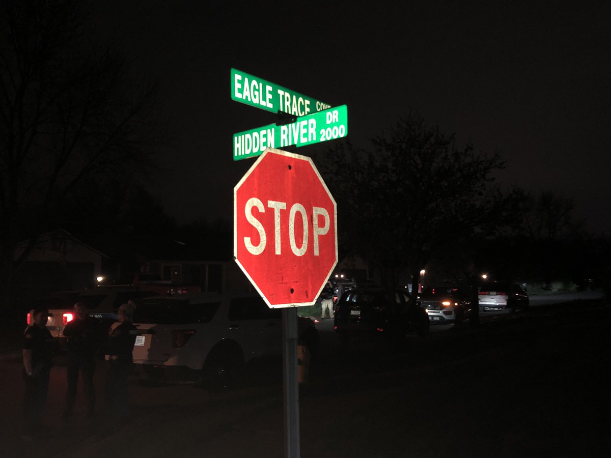 Corner of Eagle Trace Cove and Hidden River Drive we're a shooting happened sometime after 9.   