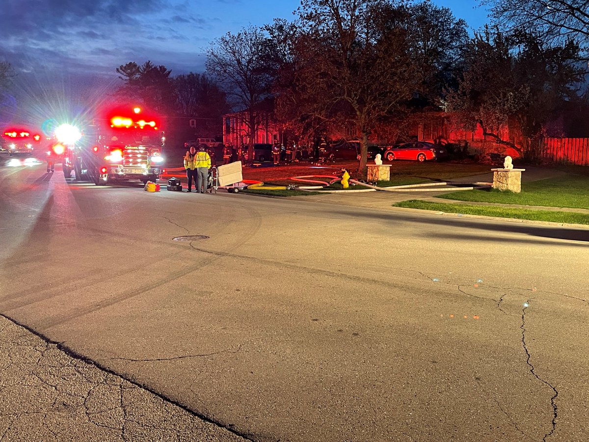 A @CarmelFireDept firefighter suffered a minor injury while battling a kitchen fire on Lakeshore Drive. They were treated at the scene and were able to go back to work. No other injuries were reported.