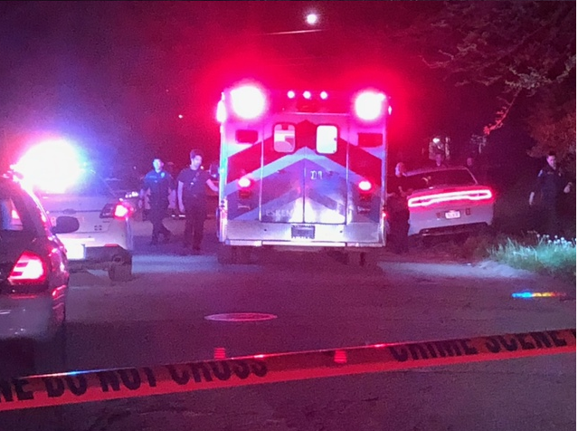 The third gunshot victim is in critical condition, police say