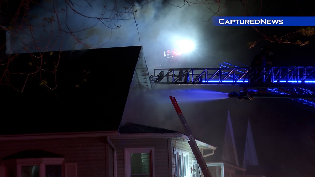 Hammond, IN: Crews battled a structure fire that spread to adjacent home in the 1600 block of Indianapolis Blvd late Monday night. 