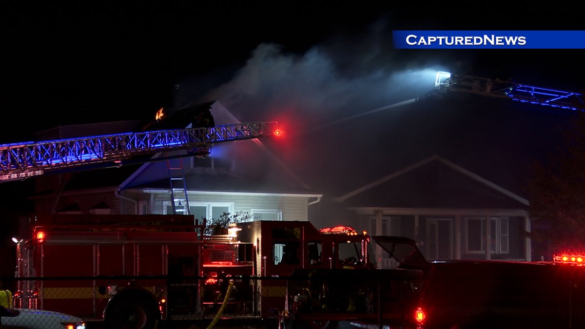 Hammond, IN: Crews battled a structure fire that spread to adjacent home in the 1600 block of Indianapolis Blvd late Monday night. 