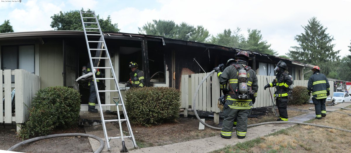 Pikefire on scene 3400 Blk of Marabou Mills Pl. assisting @Waynetwpfire with an apartment fire.  Six units destroyed @INRedCross called to assist displaced families.  Indianapolis Fire Department also assisting.