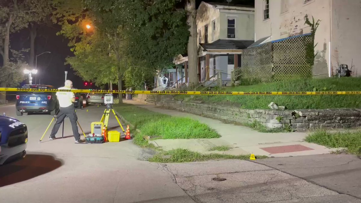 Investigators still on scene — lights now up in the area of 12th and C Streets where OIS shooting occurred. Officer Seara Burton, 28, a four-year veteran and now K9 officer was shot and is in very critical condition in a Dayton-area hospital.