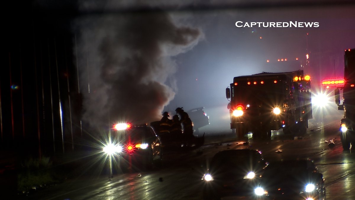 Gary, IN: A fiery fatal crash brought traffic on East Bound 80/94 to a standstill early Sunday morning near Colfax.