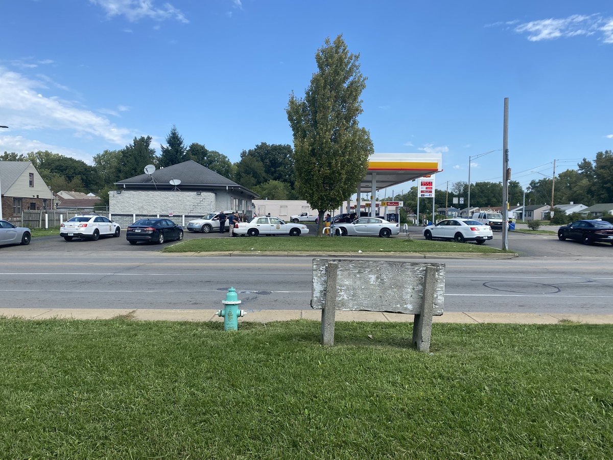 IMPD is searching for a missing 2-year-old boy who was inside a red Nissan pickup truck that was stolen from this gas station on Emerson and 34th St around 10:20 Tuesday morning.   The plate number is TSM709