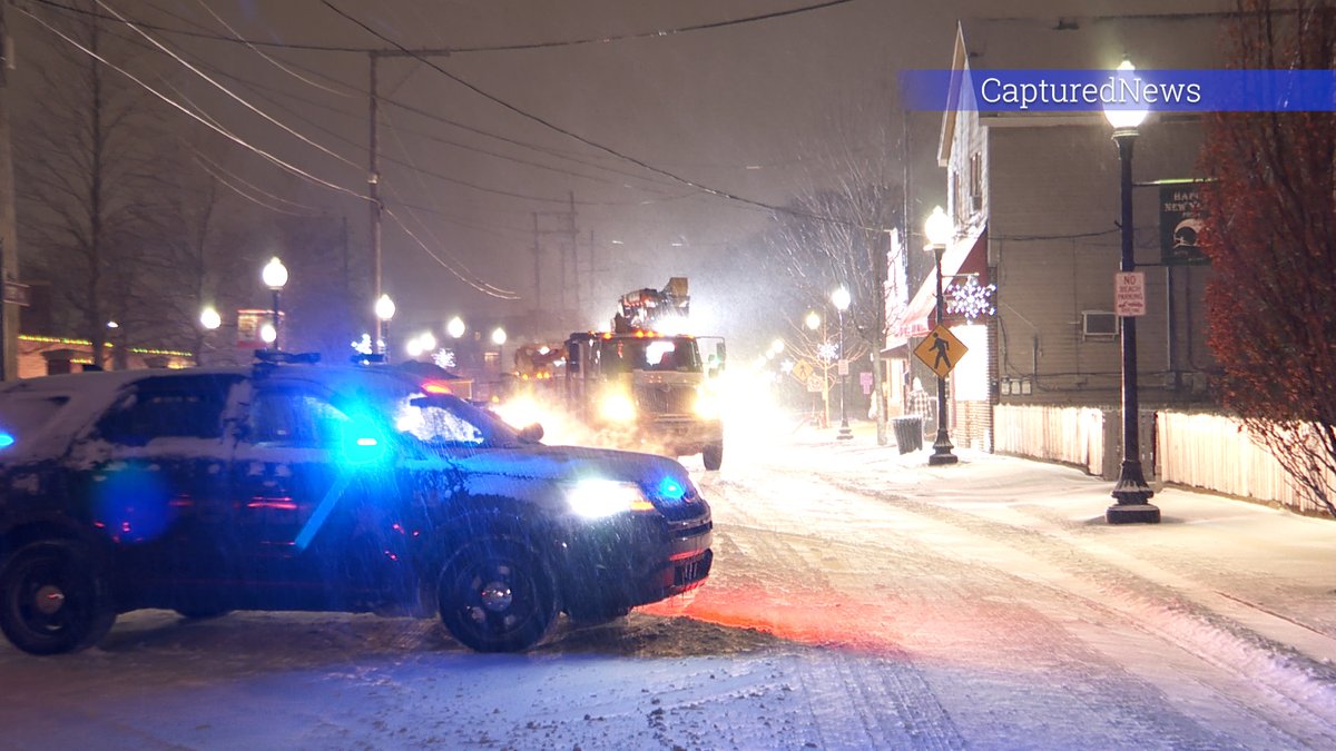 WHITING, IN: Fire fighters remain on scene in the 1700 block of 119TH after responding to a working fire. Frigid 1 Degree temps at time of call. 