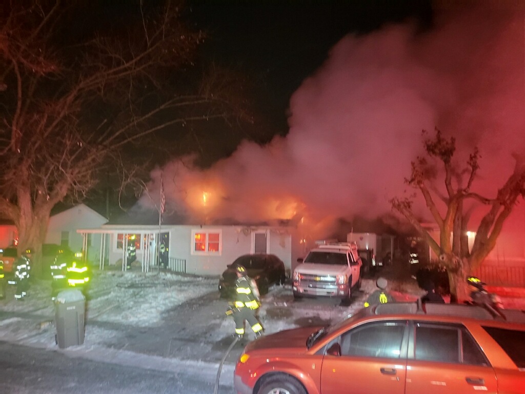 Two people (and two dogs) are without a home after a fire this morning in the 1800 block of Bacon Street.   The family has insurance and is staying with relatives, according to IFD