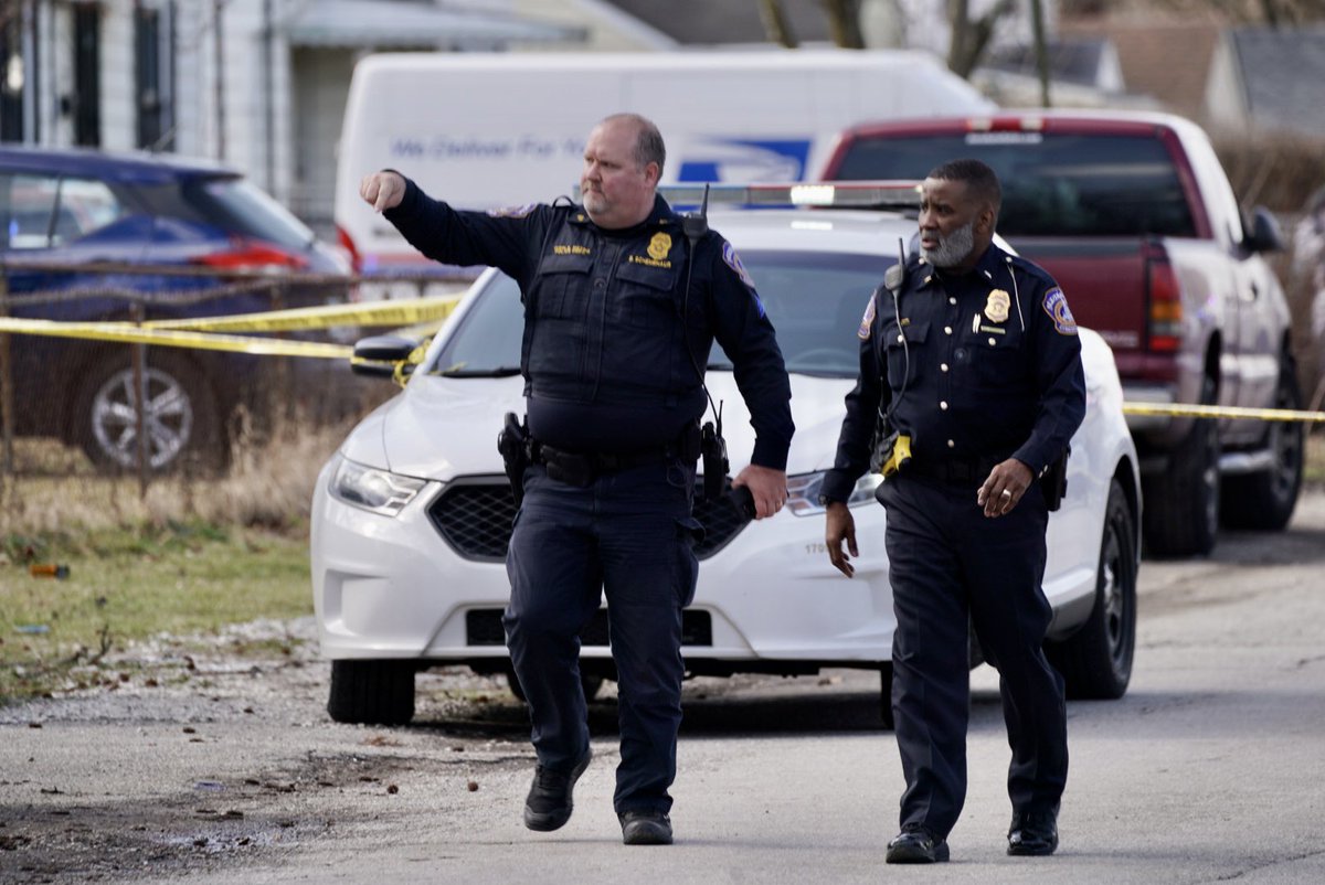 IMPD investigating a homicide near 36th & Olney on Indy's east side. So far we know one person has been shot &amp; killed, another transported to the hospital