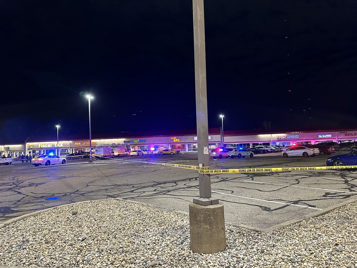 Detectives believe the walk-in report IS associated to this shooting. This brings the total up to SIX people shot outside a strip mall in the 9400 block of East Washington Street.  one person is dead and the other five including the IMPD officer are in the hospital now. 