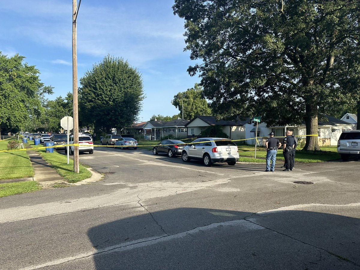 crew is here in Marion, IN at an officer-involved shooting.  two officers killed a man this morning. We do not know what led up to the incident yet. ISP is here investigating the scene.