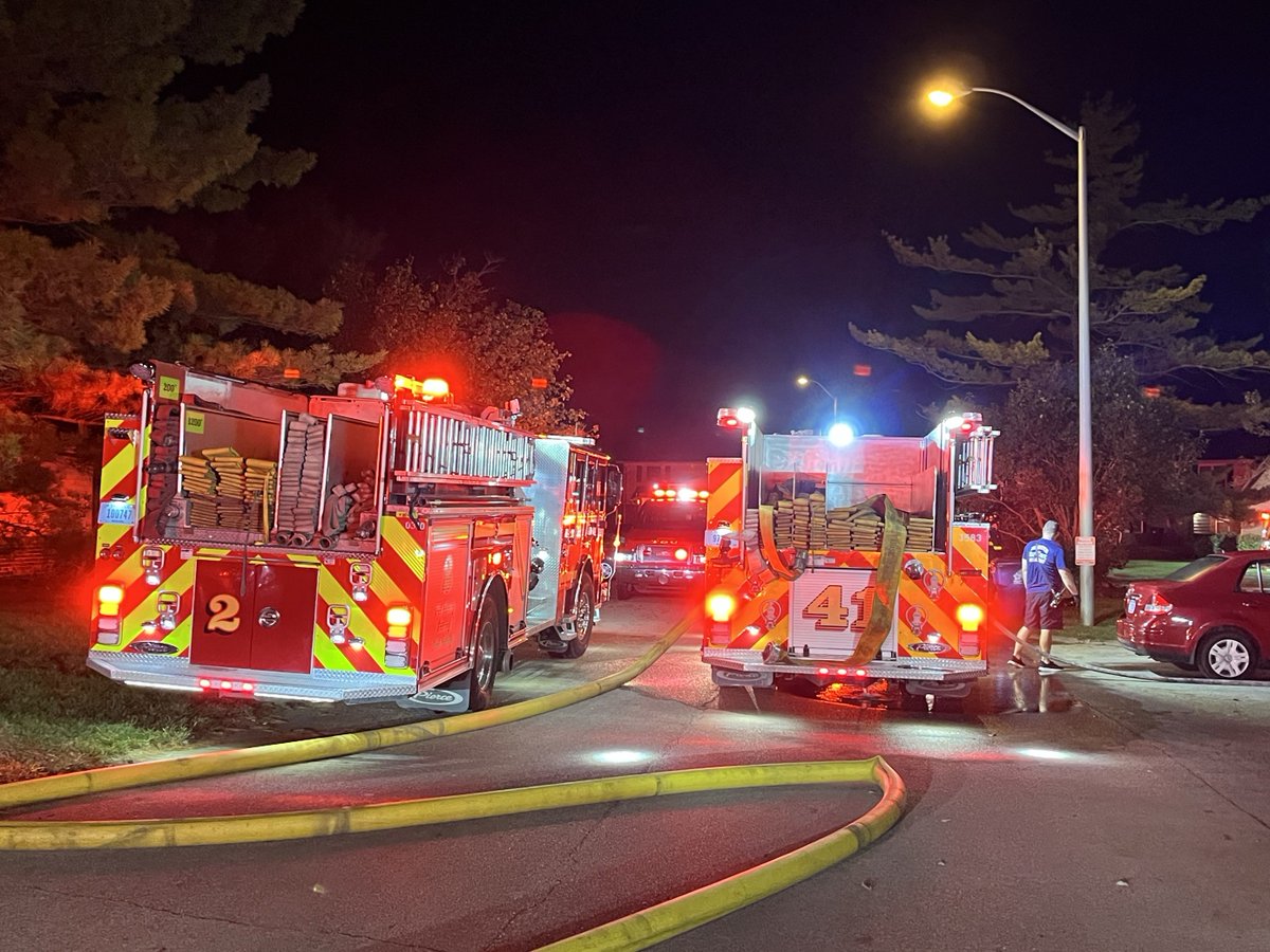 Five adults and one child were displaced after a condo fire on Indianapolis' far east side early this morning.