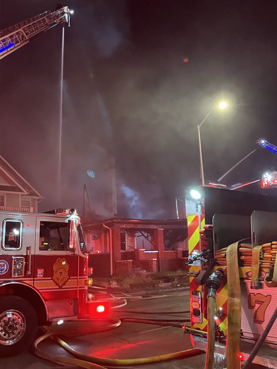 Indianapolis Fire Department crews were busy Monday morning as they battled three separate fires across Indy, with the biggest blaze just north of downtown. In this fire on North College Avenue, a firefighter was injured and three residences were burned