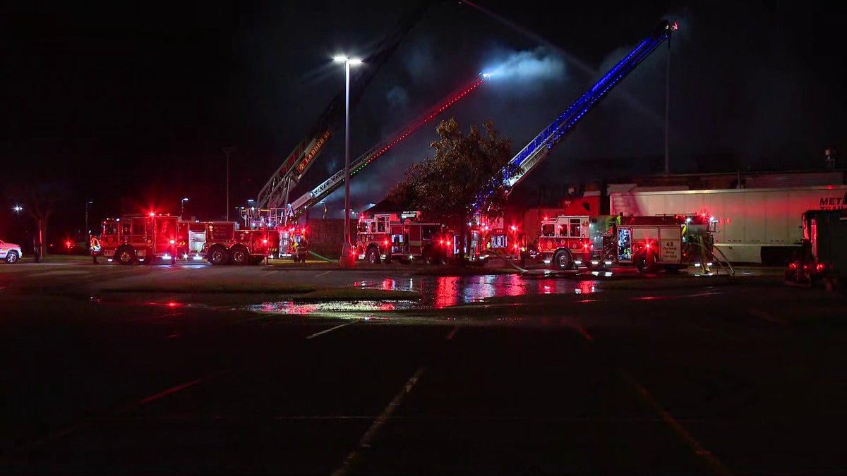 Indianapolis Fire Department crews are battling a building fire in the 10200 block of East Washington Street on Indy's far east side. 13News is on the scene to bring you the latest