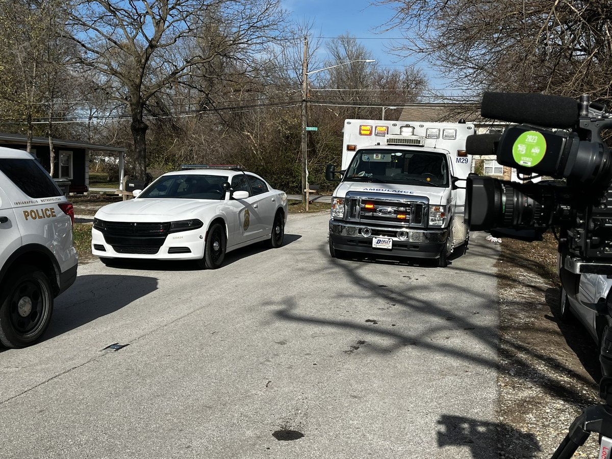 EMS on scene….headed into house to check out 2 babies found after the car they were in was stolen. Police say kids are safe