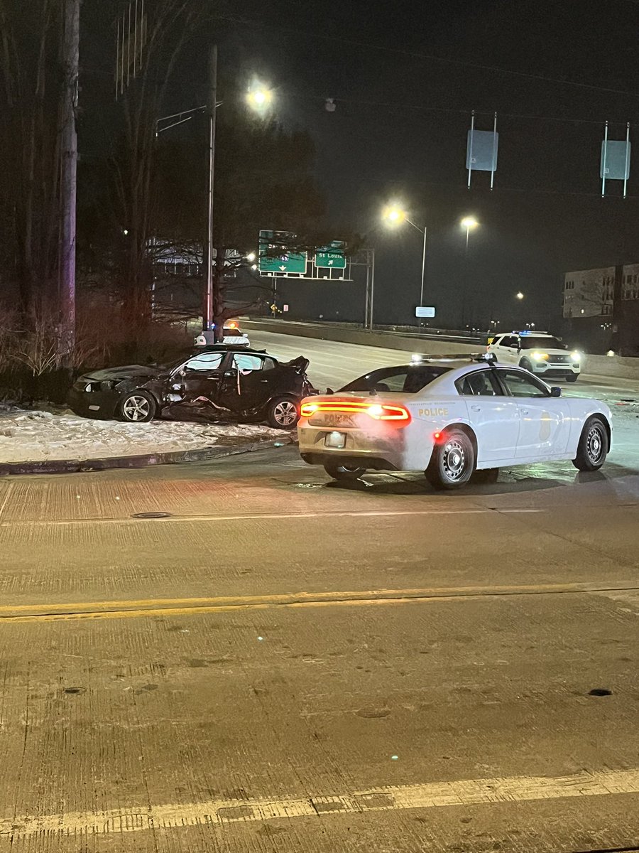 IMPD investigating a fatal crash involving 3 vehicles at the intersection of Madison Avenue and McCarthy Street, just south of downtown Indy