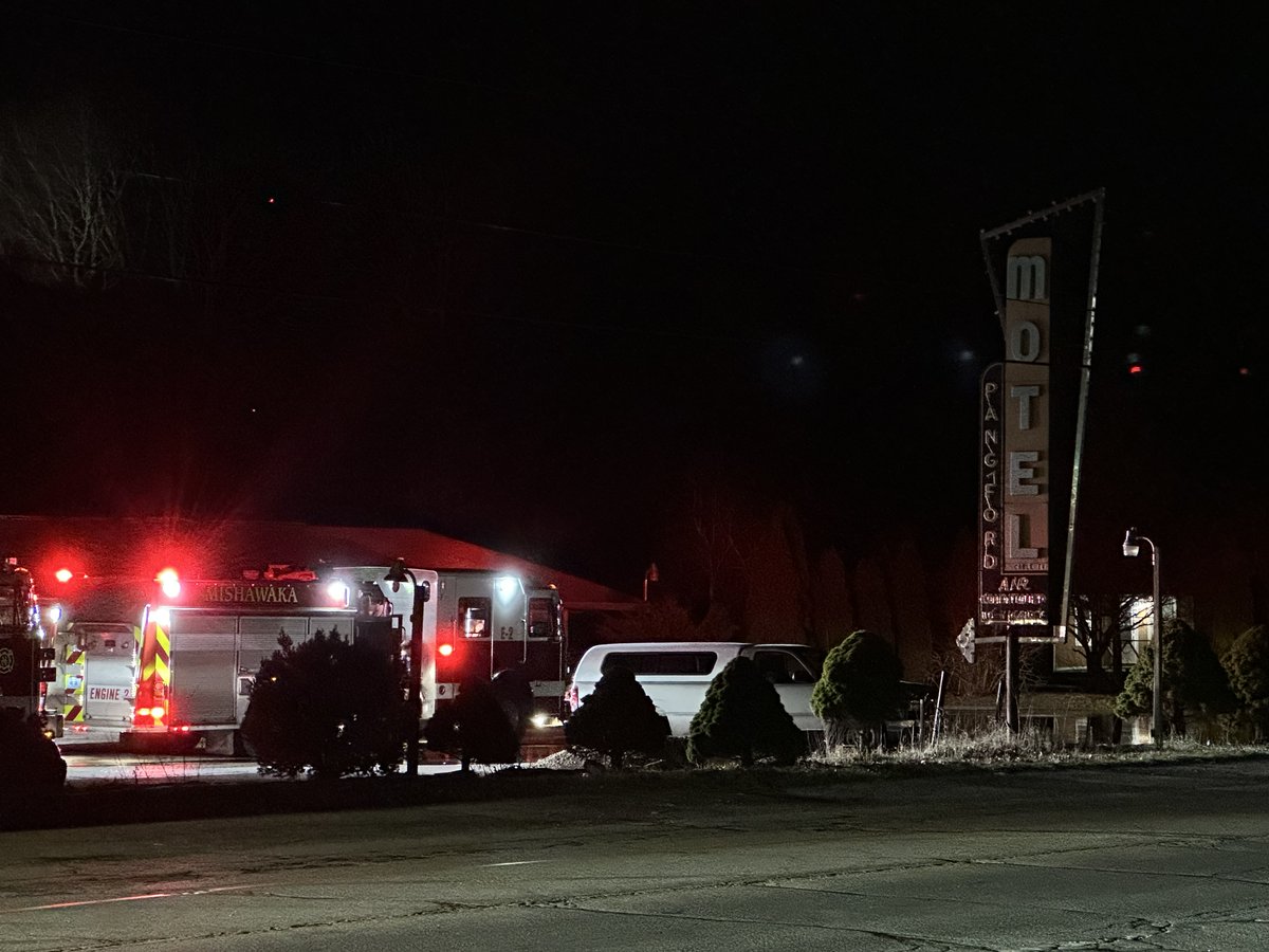 The Red Cross is involved and one woman is injured after a fire at Pangford Motel in Mishawaka