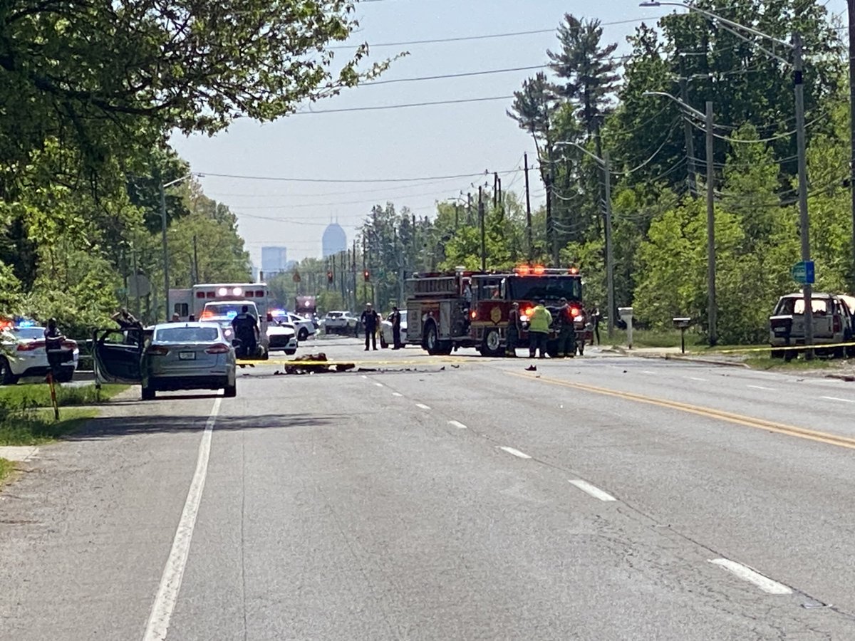 IMPD officials are asking drivers to avoid the area of W 64th Street and Michigan Road because of the crash.Officers with the Indianapolis Metropolitan Police Department are investigating a fatal crash on the northwest side of Indianapolis
