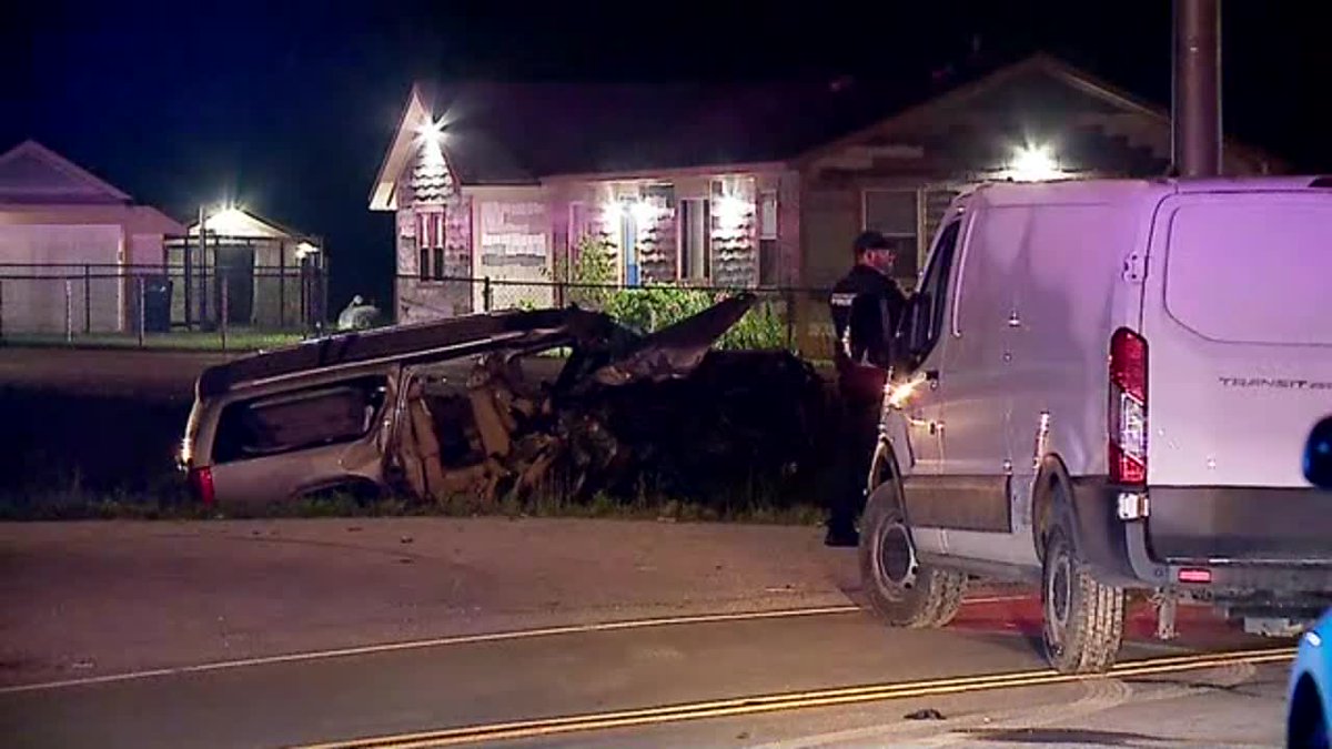 A deadly crash closed the intersection at West Southport Road and Mann Road