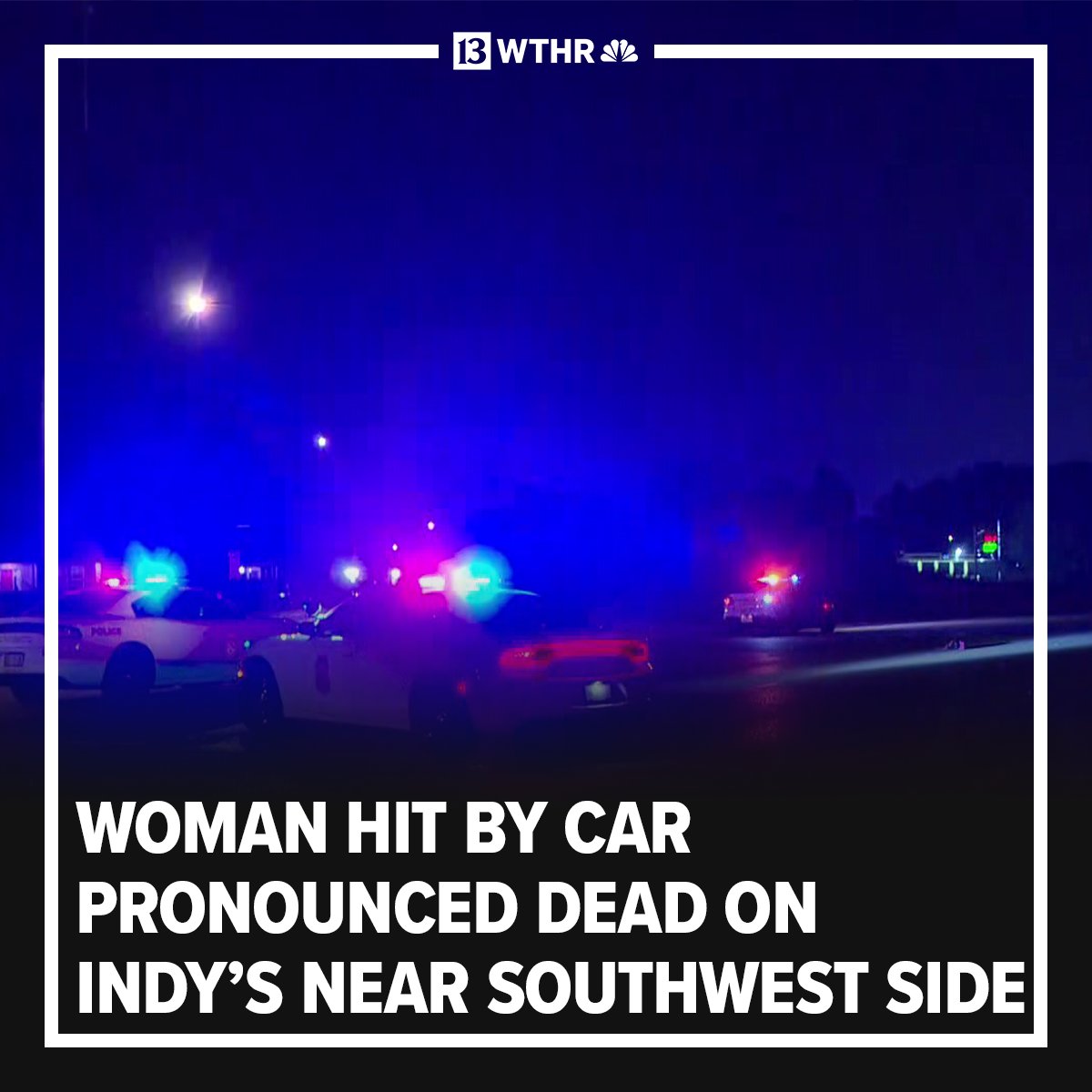 IMPD is investigating after a woman was hit by a car and killed this morning on Kentucky Avenue.