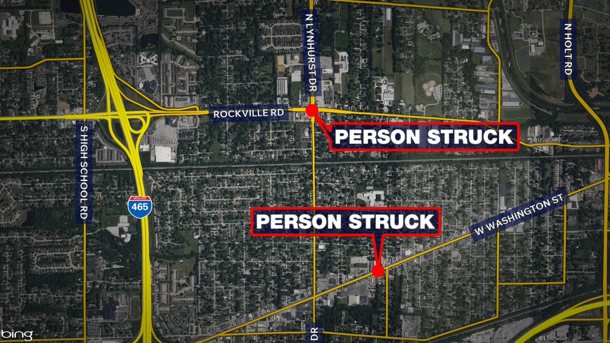 3 pedestrians hit within a short time this morning.2 on the westside of Indianapolis and a third near Richmond. INDOT confirms a pedestrian was hit and  killed near the exit ramp us 35 from I70A lot of police activity at Rockville and Lynhurst  have confirmed that person