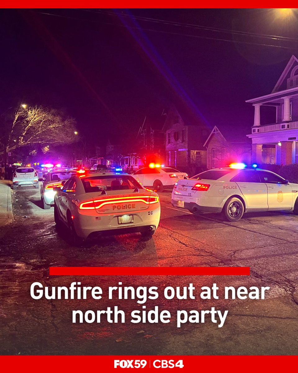 An investigation is underway after gunfire rang out at an near north side party Sunday morning
