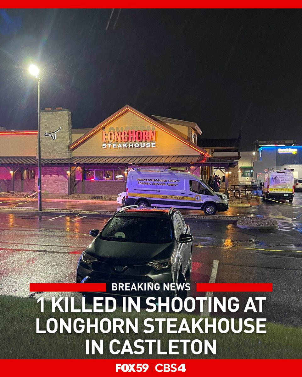 IMPD has confirmed that a man was killed in a shooting at a LongHorn Steakhouse in Castleton Sunday night. Police detained three persons of interest during their investigation of the shooting