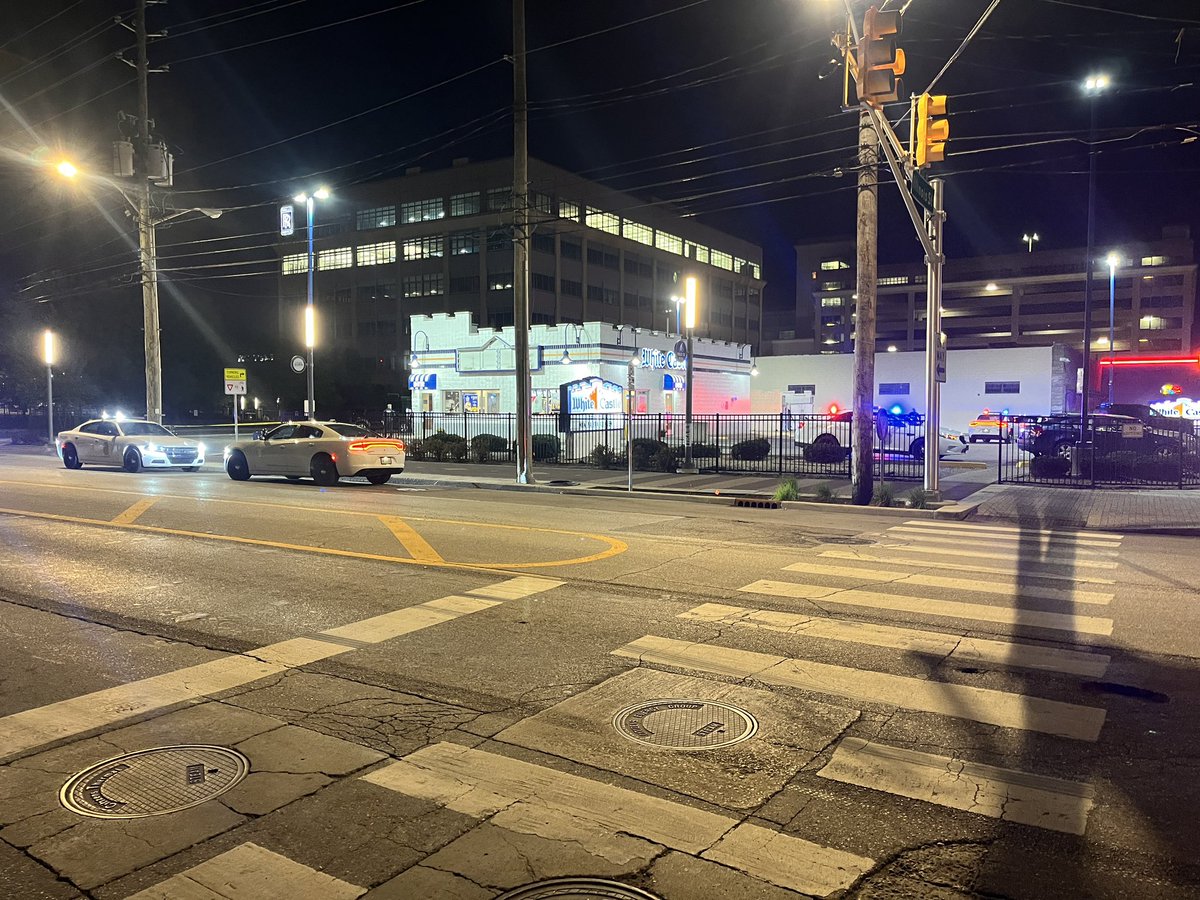 IMPD is at the scene of a shooting at the White Castle on South St. in downtown Indianapolis. Shortly after 3am, three persons were shot, one is in critical condition. IMPD says this is an isolated incident