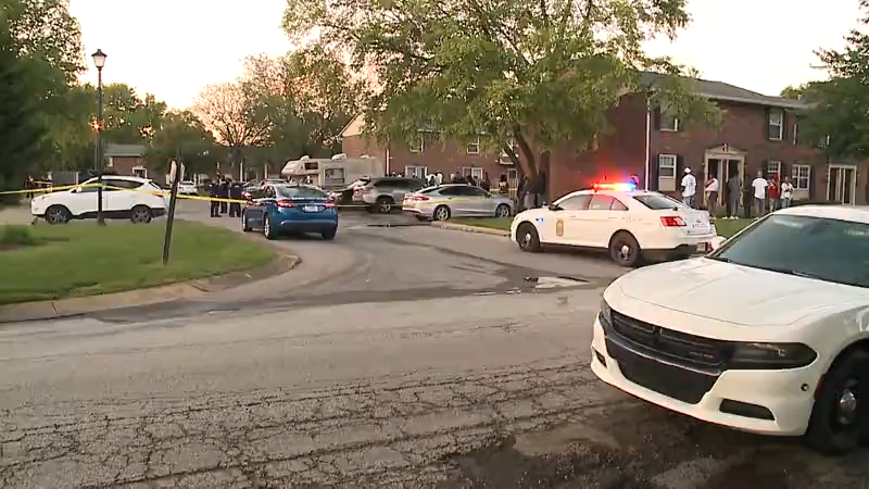 A teenager was shot and killed this evening in the 3rd homicide of the day in Indianapolis. Police were called to the Colonial Square Apartments near 46th and High School Road for a person shot Investigators found a teenage male who was pronounced dead at the scene