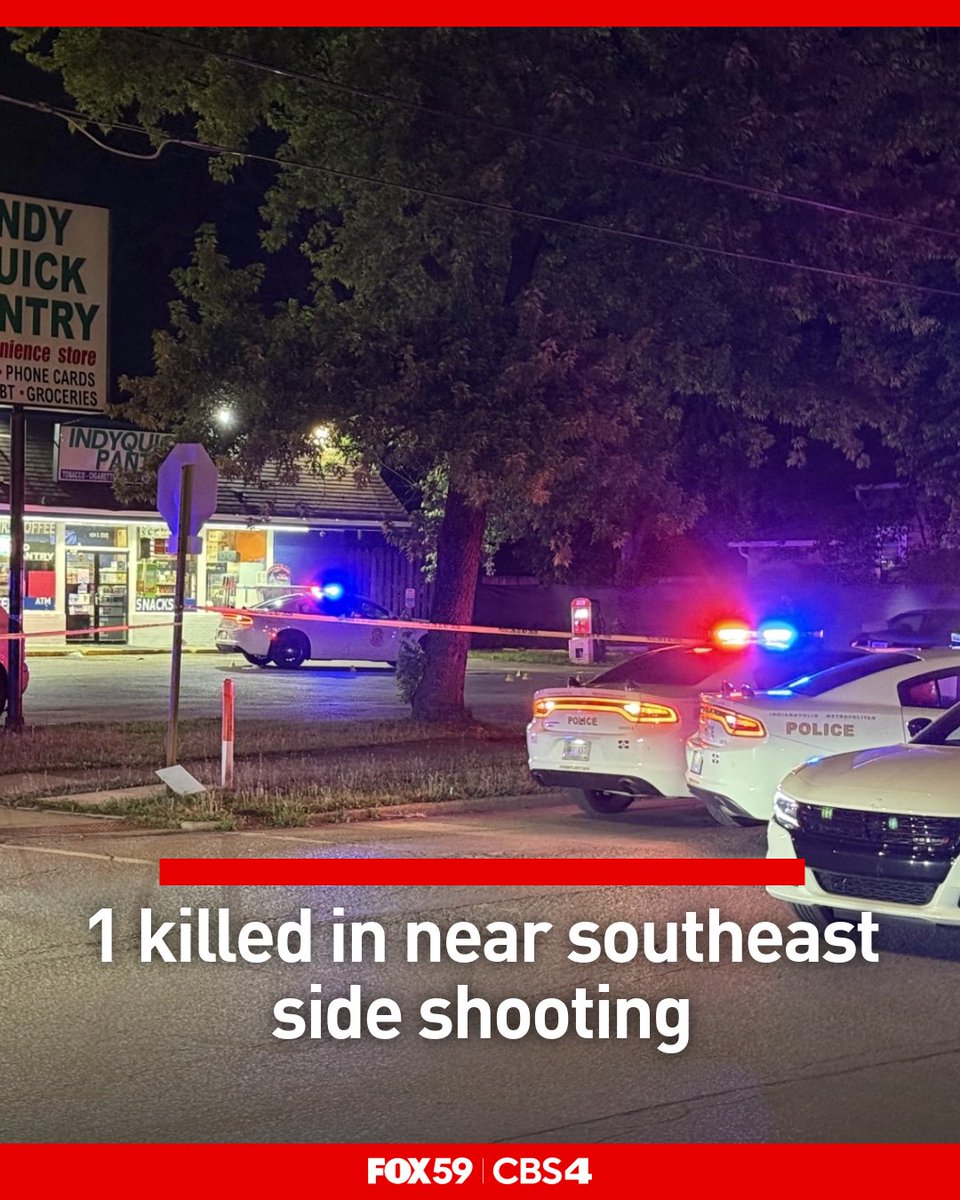 An investigation is underway after a person was shot and killed on Indy's near southeast side Friday night