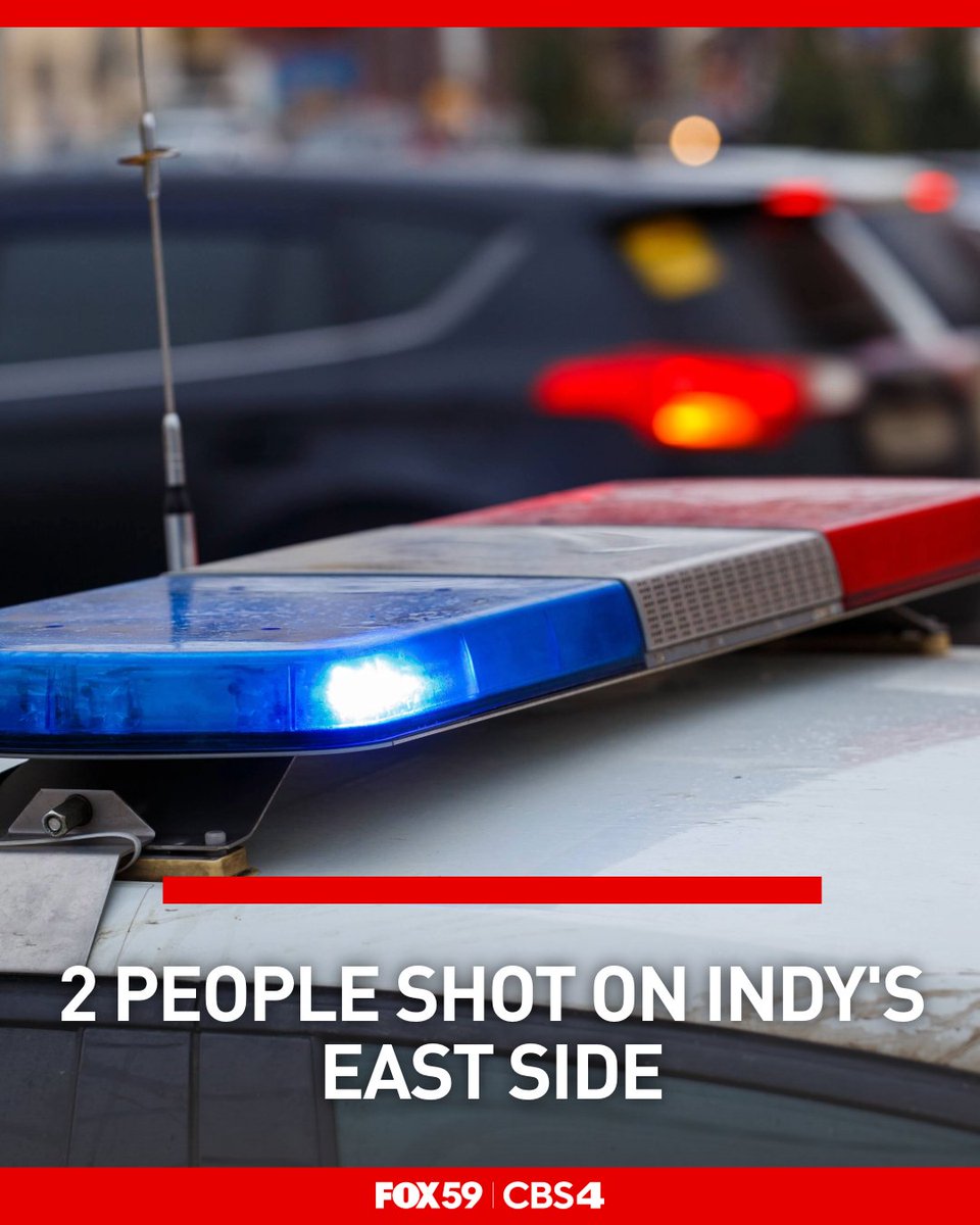 Indianapolis police are investigating after two people were injured in a shooting on the city's east side.