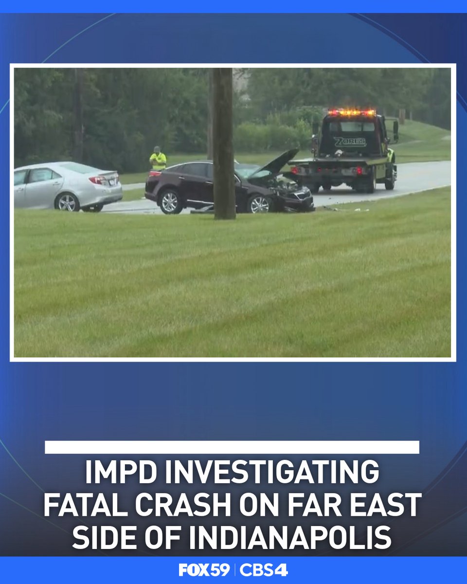Police are investigating a fatal crash that occurred on the far east side of Indianapolis Sunday morning. The crash happened near the intersection of South German Church Road and Oakspring Drive
