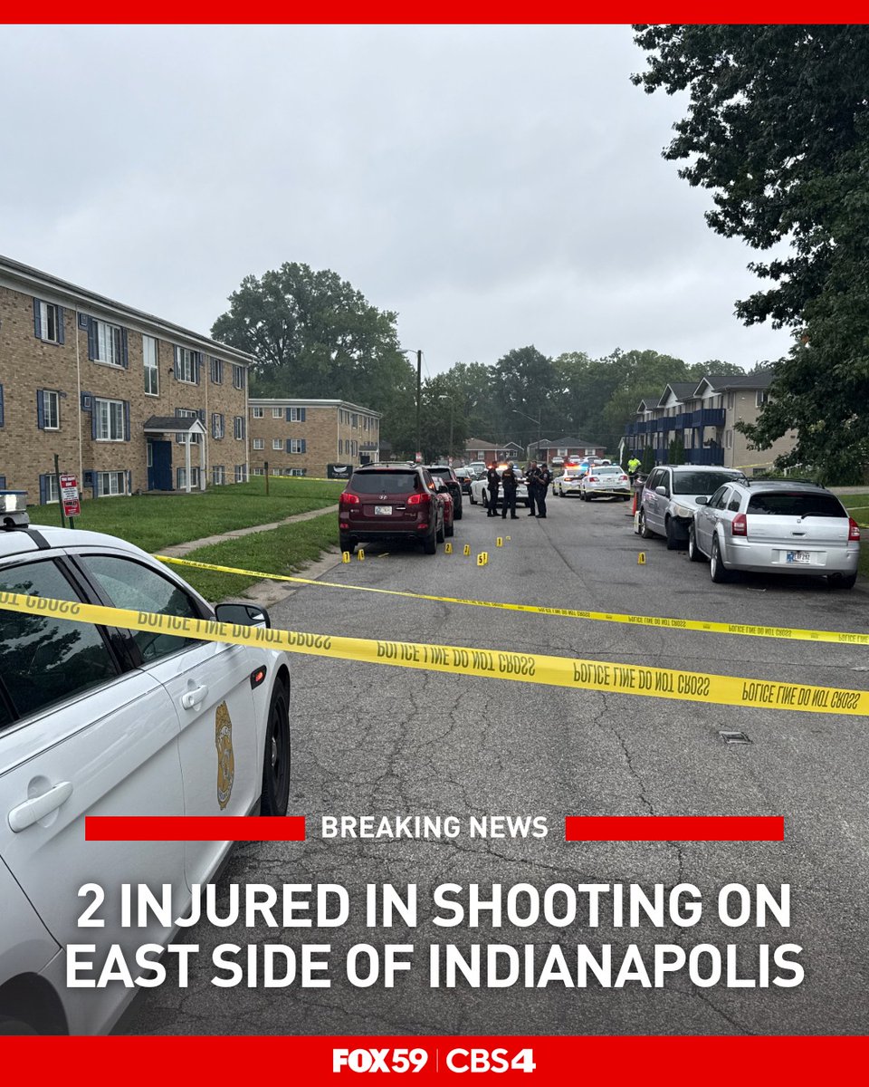 Two people were injured in a shooting on the east side of Indianapolis Sunday afternoon. The shooting reportedly occurred in the 6200 block of East 11th Street