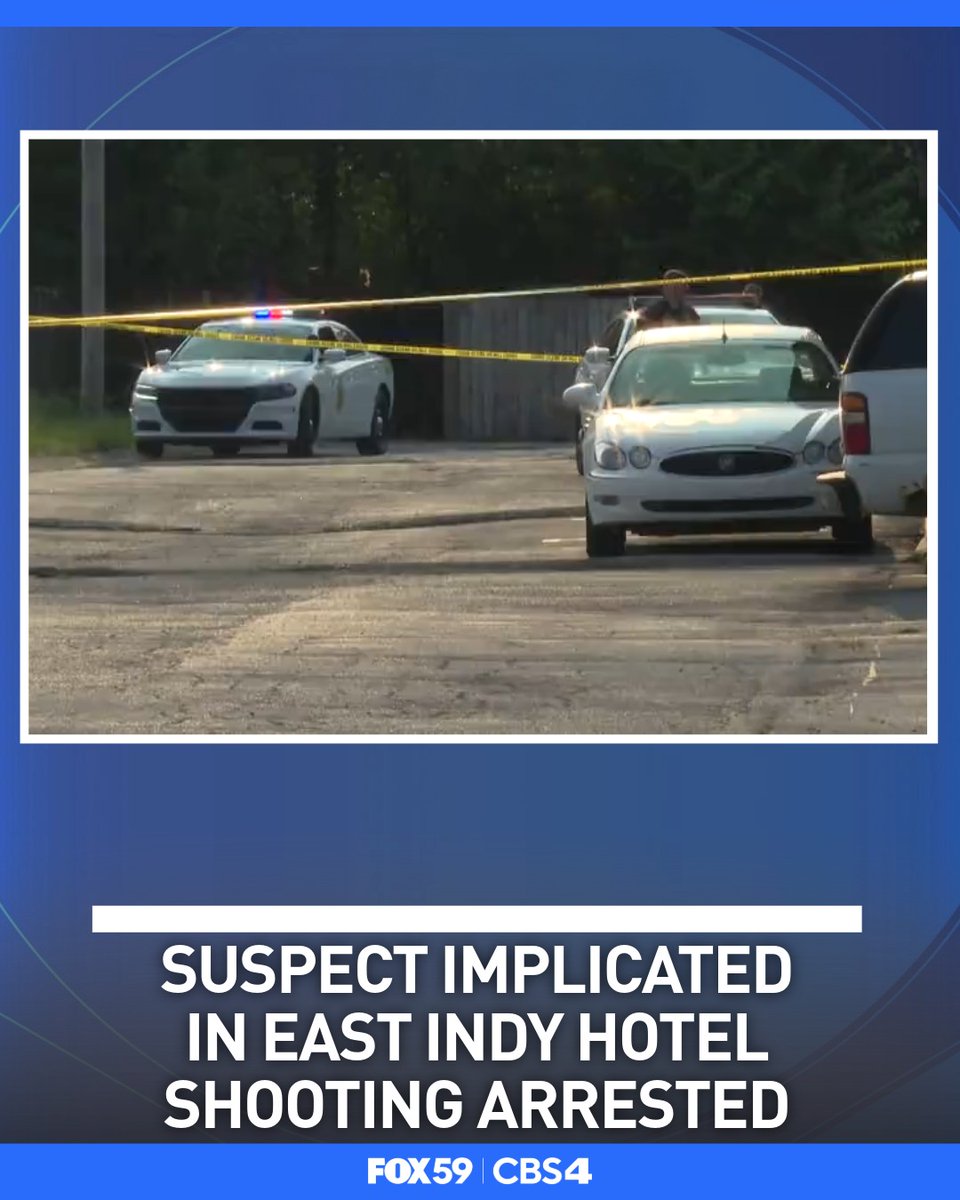 A 40-year-old man has been arrested for his alleged role in a shooting that left a person critically injured at the Welcome Inn hotel on the east side of Indianapolis